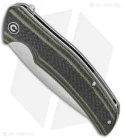 CIVIVI Incite Liner Lock Knife Green G-10/Carbon Fiber (3.7" Satin) C908A -Civivi CIVIVI Incite LL Green G 10 CF Satin C908A BHQ 100864 jr spine
