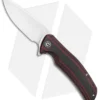 CIVIVI Incite Liner Lock Knife Red G-10/Carbon Fiber (3.7" Satin) C908C