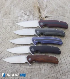 CIVIVI Incite Liner Lock Knife Blue G-10/Carbon Fiber (3.7" Satin) C908B -Civivi CIVIVI Incite Liner Lock Knife Cuibourtia Wood Satin C908D BHQ 100867 kp stump web 1