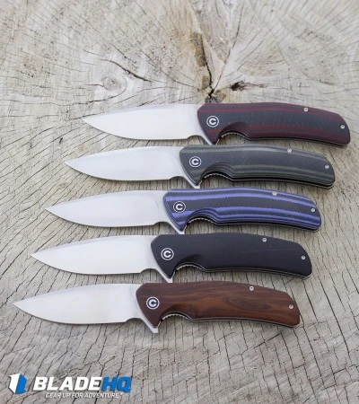 CIVIVI Incite Liner Lock Knife Black Ebony Wood (3.7" Satin) C908E 5 CIVIVI Incite Liner Lock Knife Black Ebony Wood (3.7" Satin) C908E - Image 5