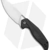 CIVIVI Isham Anthropos Flipper Knife Black/Carbon Fiber (3.25" Satin) C903C