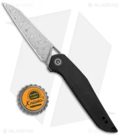 CIVIVI Isham Mckenna Liner Lock Knife Black G-10 (2.875 Damascus) C905DS -Civivi CIVIVI Isham Mckenna LL Black G 10 Damascus C905DS BHQ 99573 jr bottlecap