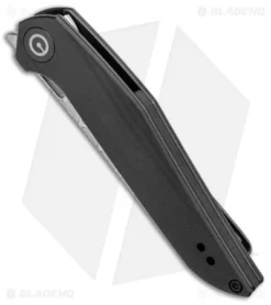 CIVIVI Isham Mckenna Liner Lock Knife Black G-10 (2.875 Damascus) C905DS -Civivi CIVIVI Isham Mckenna LL Black G 10 Damascus C905DS BHQ 99573 jr spine