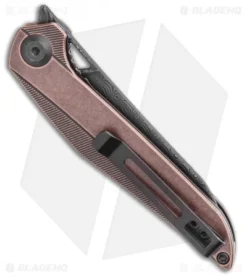 CIVIVI Isham Mckenna Liner Lock Blackwashed Copper (2.875 Damascus) C905DS-3 -Civivi CIVIVI Isham Mckenna Liner Lock Blackwashed Copper 2.875 Damascus C905DS 3 BHQ 114181 LS Side