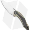 CIVIVI Isham Plethiros Flipper Knife Tan/Carbon Fiber (3.45" Satin) C904A
