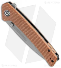 Civivi -Civivi CIVIVI Keen Nadder Tanto LL Brown Micarta SW BHQ 118858 jr spine