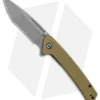 CIVIVI Keen Nadder Tanto Liner Lock Knife Olive Micarta (3.5" SW) C2021C