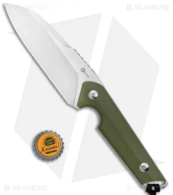 CIVIVI Kepler Fixed Blade Knife OD Green G-10 W/Lanyard (4.5" Satin) -Civivi CIVIVI Kepler Fixed Blade OD Green G 10 Satin C2109A BHQ 106960 jr bottlecap