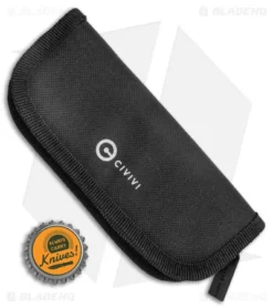 CIVIVI Knife Pouch W/ Microfiber Cloth (5.9" X 2.5") C-01 -Civivi CIVIVI Knife Pouch with Microfiber Cloth BHQ 142947 jr bottlecap