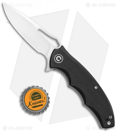CIVIVI Little Fiend Liner Lock Knife Black G-10 (3" Satin D2) C910C 4 CIVIVI Little Fiend Liner Lock Knife Black G-10 (3" Satin D2) C910C - Image 4