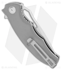 CIVIVI Little Fiend Liner Lock Knife Gray G-10 (3" Satin D2) C910A -Civivi CIVIVI Little Fiend LL Gray G 10 Satin C910A BHQ 103137 jr side 2