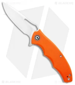 CIVIVI Little Fiend Liner Lock Knife Orange G-10 (3" Satin D2) C910B