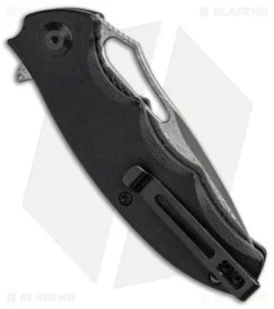 CIVIVI Little Fiend Liner Lock Knife Black G-10 (3" Damascus) C910DS -Civivi CIVIVI Little Fiend Liner Lock Knife Black G 10 Damascus C910DS BHQ 105682 kp back