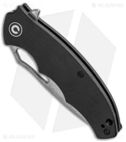 Civivi -Civivi CIVIVI Little Fiend Liner Lock Knife Black G 10 Damascus C910DS BHQ 105682 kp side