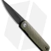 CIVIVI Lundquist Lumi Liner Lock Knife Green Micarta (2.6" Black Stonewash)