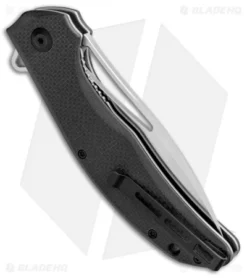 CIVIVI Vexer Flipper Liner Lock Knife Black G-10 (3.96" Satin) -Civivi CIVIVI Lynchpin Flipper LL Black G 10 Satin C915C BHQ 105668 jr side