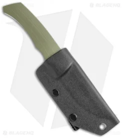 CIVIVI M2 Backup Fixed Blade Knife OD Green G10 (3" Satin) C2016B -Civivi CIVIVI M2 BAckup OD Green G 10 Satin C2016B BHQ 116963 jr sheath