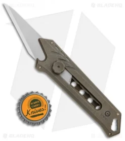 CIVIVI Mandate Bronze Titanium Utility Knife (9Cr18MoV + Damascus) -Civivi CIVIVI Mandate Bronze Ti Utility Knife BHQ 113197 jr bottlecap