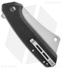 CIVIVI Mastodon Liner Lock Knife Black G-10 (3.8" Stonewash) -Civivi CIVIVI Mastodon Liner Lock Knife Black G 10 3.8 C2012C BHQ 115280 LS Side