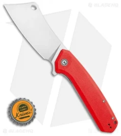 CIVIVI Mastodon Liner Lock Red G-10 (3.8" Stonewash) -Civivi CIVIVI Mastodon Liner Lock Red G 10 3.8 Stonewash C2012B BHQ 115281 LS Bottlecap