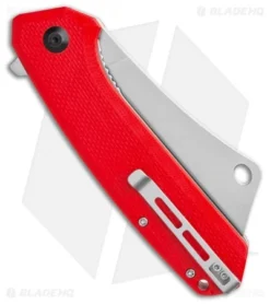 CIVIVI Mastodon Liner Lock Red G-10 (3.8" Stonewash) -Civivi CIVIVI Mastodon Liner Lock Red G 10 3.8 Stonewash C2012B BHQ 115281 LS Side