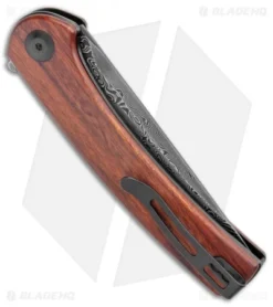 CIVIVI Mini Asticus Liner Lock Knife Cuibourtia Wood (3.25" Damascus) 6 CIVIVI Mini Asticus Liner Lock Knife Cuibourtia Wood (3.25" Damascus) -Civivi CIVIVI Mini Asticus LL Cuibourtia Wood Damascus BHQ 134069 jr side