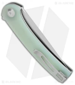 CIVIVI Mini Asticus Liner Lock Knife Natural Jade G-10 (3.25" Satin) -Civivi CIVIVI Mini Asticus LL Natural G 10 Satin BHQ 134065 jr side