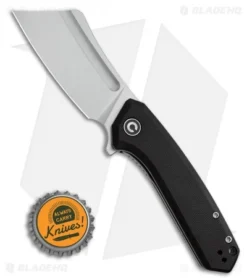 CIVIVI Mini Bullmastiff Liner Lock Knife Black G-10 (3" Stonewash) -Civivi CIVIVI Mini Bullmastiff Liner Lock Knife Black G 10 3in Stonewash C2004C BHQ 112157 LS Bottlecap