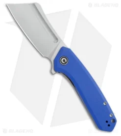 CIVIVI Mini Bullmastiff Liner Lock Knife Blue G-10 (3" Stonewash)
