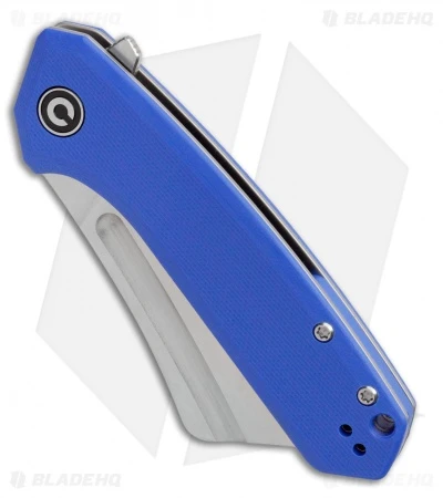CIVIVI Mini Bullmastiff Liner Lock Knife Blue G-10 (3" Stonewash) 2 CIVIVI Mini Bullmastiff Liner Lock Knife Blue G-10 (3" Stonewash) - Image 2