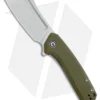 CIVIVI Mini Bullmastiff Liner Lock Knife OD Green G-10 (3" Stonewash)