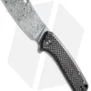 CIVIVI Mini Mastodon Liner Lock Knife Black G-10/CF (3" Damascus)
