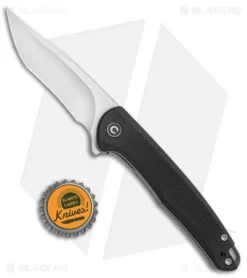 CIVIVI Mini Sandbar Liner Lock Knife Black G-10 (2.9" Satin) C20011-1 -Civivi CIVIVI Mini Sandbar LL Knife Natural Black G 10 Satin BHQ 142901 jr bottlecap