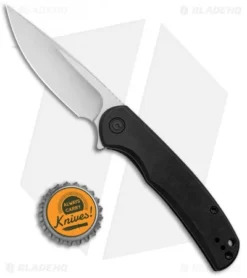 CIVIVI NOx Frame Lock Knife Black Stainless Steel (2.8" Satin) -Civivi CIVIVI Nox FL Black SS Satin C2110B BHQ 120912 jr bottlecap