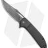 CIVIVI Ortis Liner Lock Knife Twill CF (3.25" Black Damascus) C2013DS-1