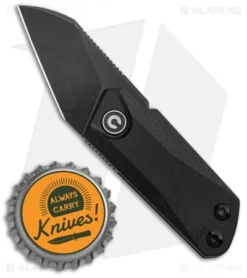 CIVIVI Ostap Hel Ki-V Slip Joint Knife Black G-10 (1.5" Black) -Civivi CIVIVI Ostap Hel Ki V SJ Black G 10 Black C2108B BHQ 120924 jr bottlecap