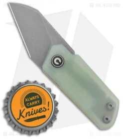 CIVIVI Ostap Hel Ki-V Slip Joint Knife Natural G-10 (1.5" Stonewash) -Civivi CIVIVI Ostap Hel Ki V SJ Natural G 10 SW BHQ 120922 jr bottlecap