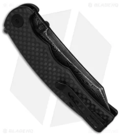 CIVIVI P87 Folder Liner Lock Knife Carbon Fiber/G-10 (2.9" DAM) C21043-DS1 -Civivi CIVIVI P87 Folder Liner Lock Knife Carbon Fiber G 10 2in dama bhq 151780 td side