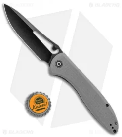 CIVIVI Picaro Liner Lock Knife Gray G-10 (3.94" Black Stonewash) -Civivi CIVIVI Picarto LL Gray G 10 Black SW C916C BHQ 105671 jr bottlecap