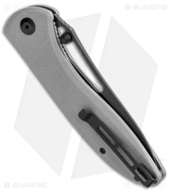 CIVIVI Picaro Liner Lock Knife Gray G-10 (3.94" Black Stonewash) -Civivi CIVIVI Picarto LL Gray G 10 Black SW C916C BHQ 105671 jr side