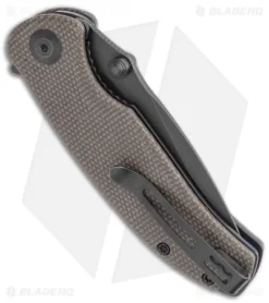 CIVIVI Pintail Liner Lock Knife Dark Green Micarta (3" Black SW) C2020C -Civivi CIVIVI Pintail Liner Lock Knife Dark Green Micarta 3.00 Black SW C2020C BHQ 118011 LS Side