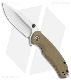 CIVIVI Pintail Liner Lock Knife Olive Green Micarta (3" Satin) C2020B