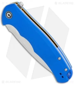 CIVIVI Praxis Flipper Liner Lock Knife Blue G-10 (3.75" Satin) C803E -Civivi CIVIVI Praxis Flipper LL Blue G 10 Satin C803E BHQ 110939 jr spine