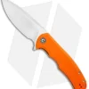 CIVIVI Praxis Flipper Liner Lock Knife Orange G-10 (3.75" Satin) C803D