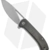CIVIVI Riffle Liner Lock Knife Dark Green Micarta (3.5" Stonewash) C2024C