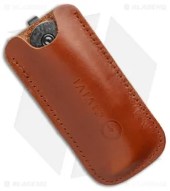 CIVIVI Rustic Gent Lock Back Knife Tan Micarta/CF (3" Satin D2) C914C -Civivi CIVIVI Rustic Gent Lock Back Knife Tan Micarta CF 2.97in Satin D2 C914C BHQ 104233 LS Sheath