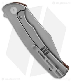 CIVIVI Sinisys Frame Lock Knife Brown Micarta/Steel (3.7" BB) C20039-2 -Civivi CIVIVI Sinisys FL Brown Micarta Steel BB BHQ 174427 jr side