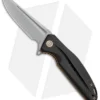 CIVIVI Statera Flipper Liner Lock Knife Black Carbon Fiber (3.5" SW) C901C