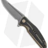 CIVIVI Statera Flipper Liner Lock Knife Tan Carbon Fiber (3.5" SW) C901A