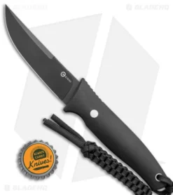 CIVIVI Terzuola Tamashii Fixed Blade Knife Black G-10 (4.07" Black SW) -Civivi CIVIVI Terzuola Tamashii Fixed Blade Black G 10 Black SW BHQ 141472 jr bottlecap